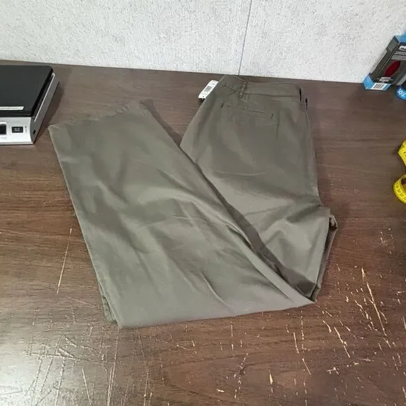 Pendelton Essential Pants Size‎ 18 Green Cotton Straight Leg TH173-82908 NEW - Picture 11 of 12